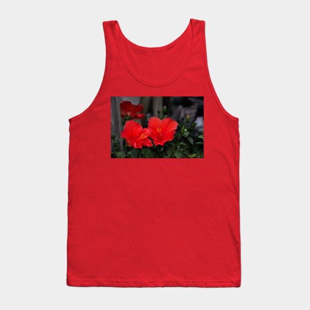 Hibiscus Relations Tank Top by michaelasamples